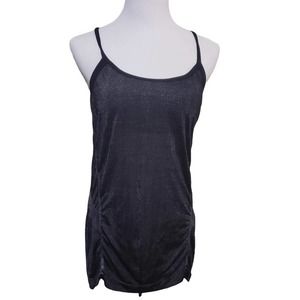 Athleta crush metallic tank top sports bra medium